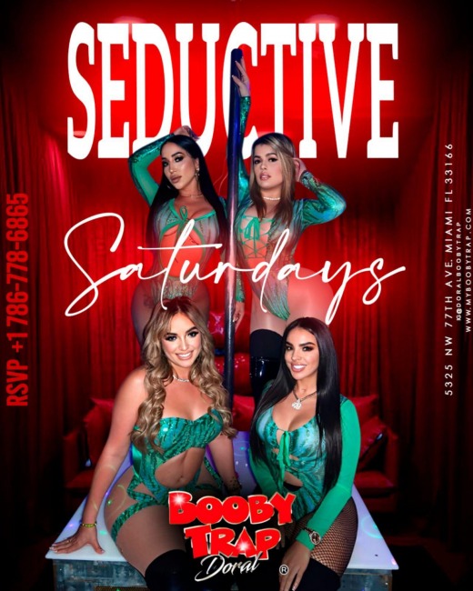 Seductive Saturdays Booby Trap Doral Seductive Saturdays Booby Trap Doral