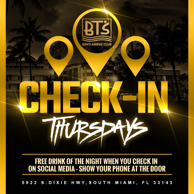 Check In Thursdays BT'S 