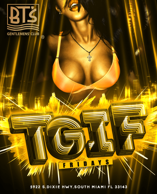 Viernes TGIF BT'S Gentlemen's Club