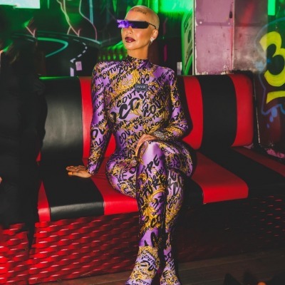 Amber Rose Hosts Booby Trap On The River