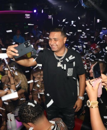 DJ Camilo at the club DJ Camilo at the club